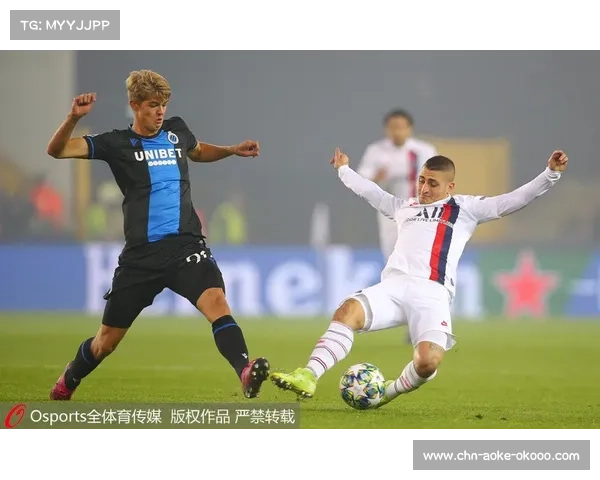 巴黎圣日耳曼VS布鲁日，欧洲冠军杯小组赛战况